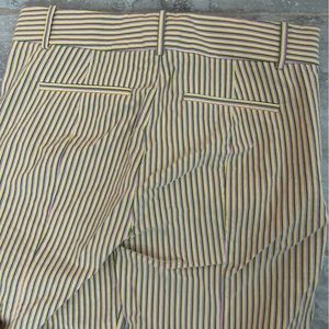 J Crew striped Cameron Pants 4 tall